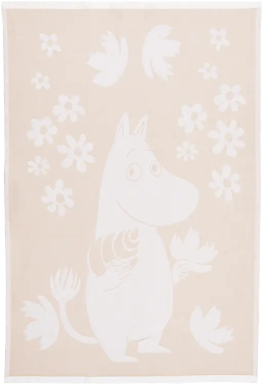 Moomin Arabia keittiöpyyhe Muumipeikko
