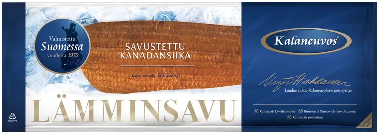 Kalaneuvos Savustettu kokonainen kanadansiika vak 0,7-0,9kg
