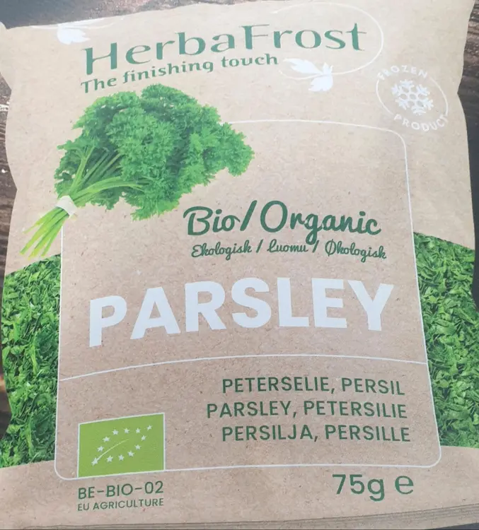 Herbafrost luomu persilja 75 g hienonnettu