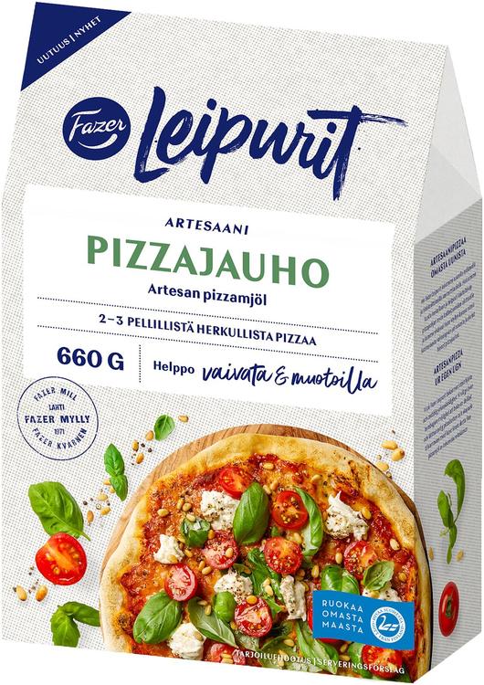 Fazer Leipurit Vaivaton pizzajauho 660 g