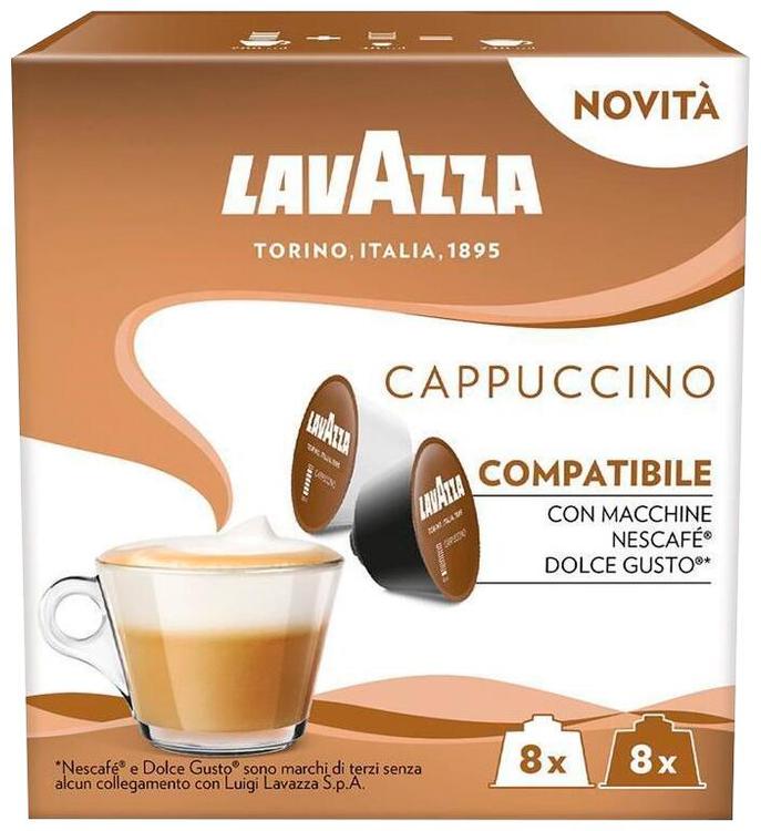 Lavazza Cappuccino kohvikapslid 8+8tk, 200 g