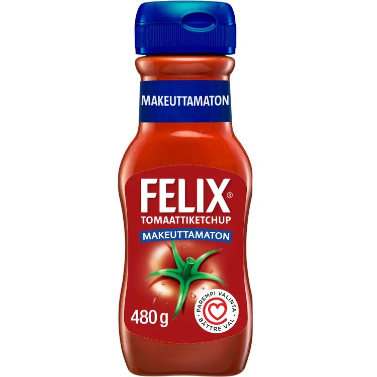 Felix makeuttamaton ketsuppi 480g