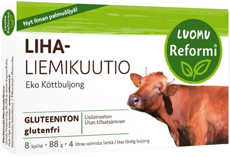 Reformi Luomu Lihaliemikuutio 88g 8kpl
