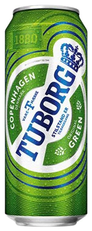 Tuborg Green õlu 4,6%vol 500ml