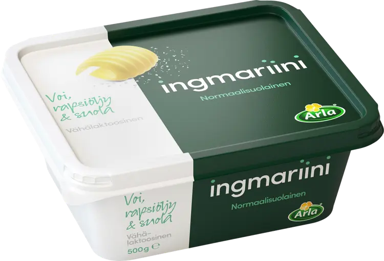 Arla Ingmariini 500 g normaalisuolainen vähälaktoosinen levite
