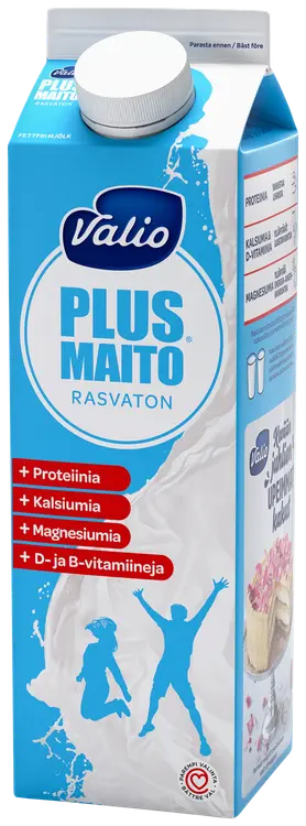 Valio Plus™ rasvaton maito 1 l