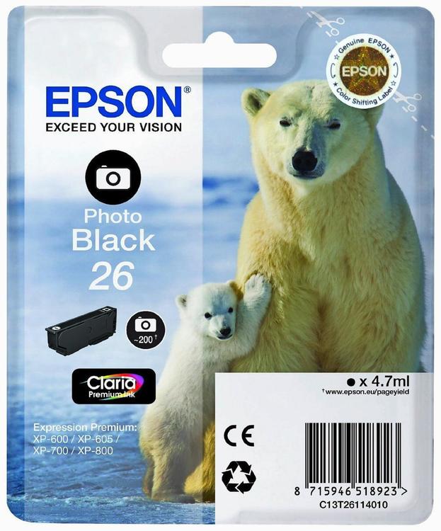Epson mustepatruuna valokuvamusta 26