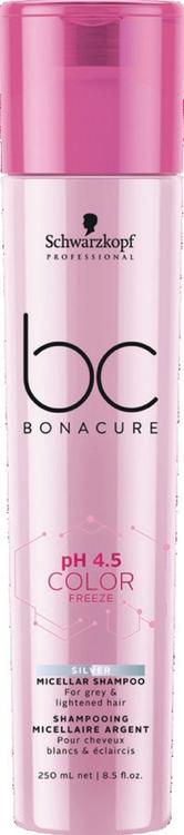 BC Bonacure 250ml Color Freeze Silver Micellar shampoo