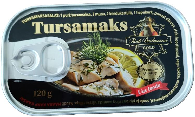 Pirate barbarossa`s gold tursamaks 120g