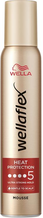 Wellaflex Heat Prot Mousse 200ml
