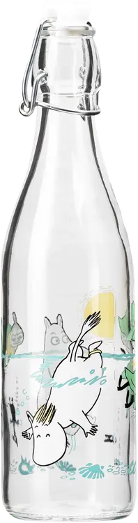 Muurla lasipullo Muumi Vilskettä Vedessä 0,5 l