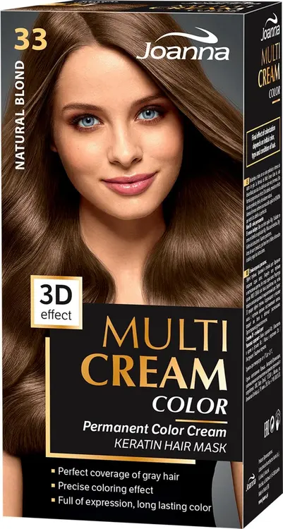 Joanna Multi Cream Color Natural Blond 33