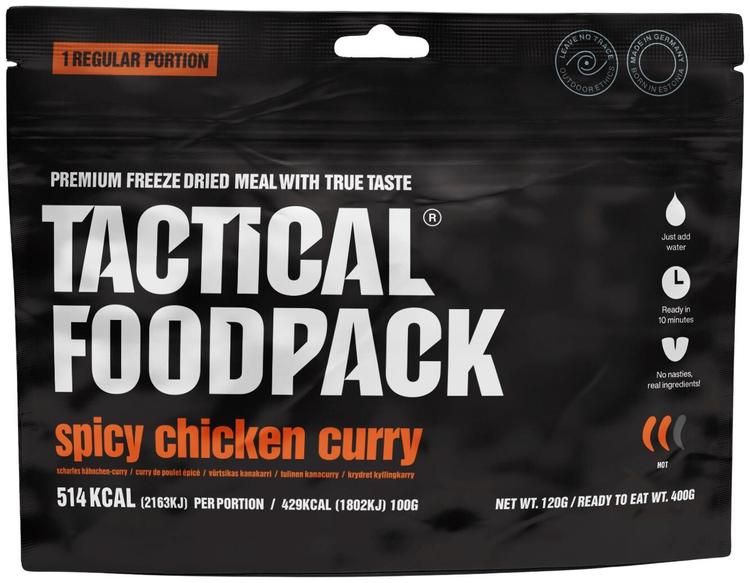 Tactical Foodpack tulinen kanacurry
