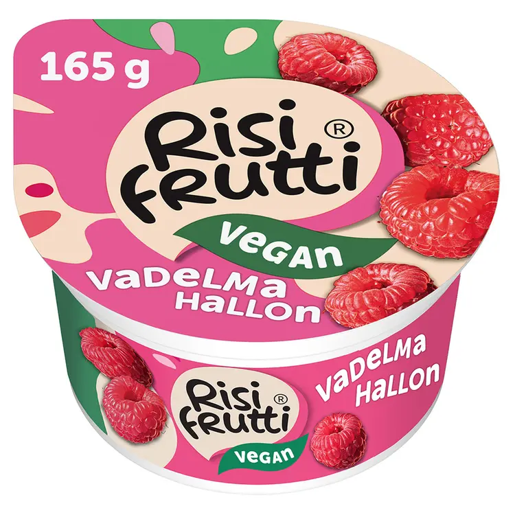 Risifrutti vegaaninen vadelma riisivälipala 165g