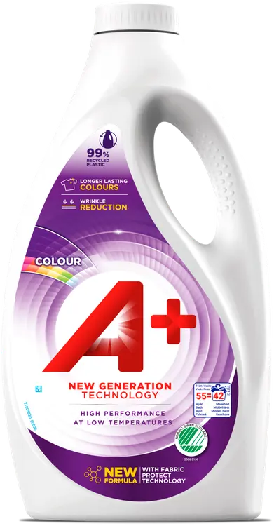 A+ 2200ml Color Joutsenmerkki pyykinpesuneste