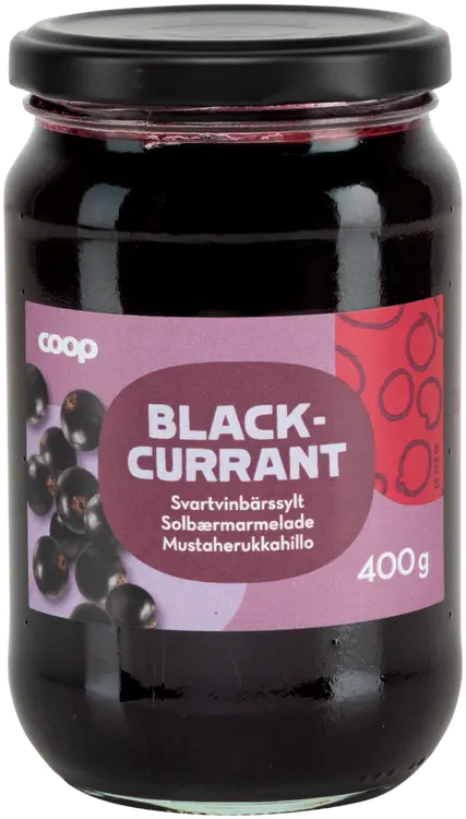 Coop mustaherukkahillo 400 g