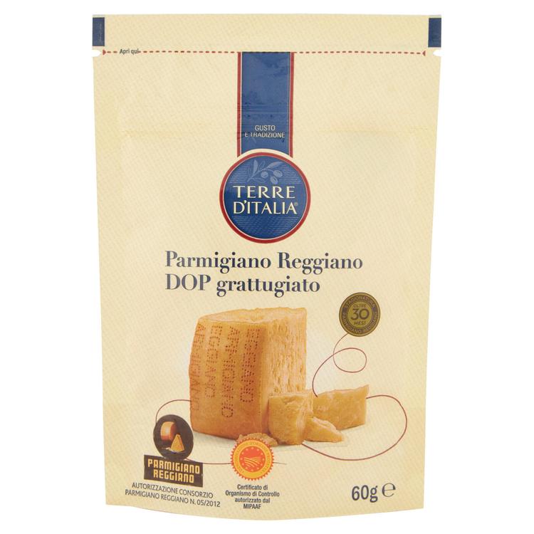 Terre d'Italia Parmigiano Reggiano DOP grattugiato juustoraaste 60g