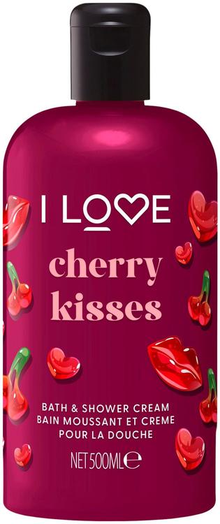 I love seasonal scented suihku- ja kylpyvoide 500ml cherry kisses