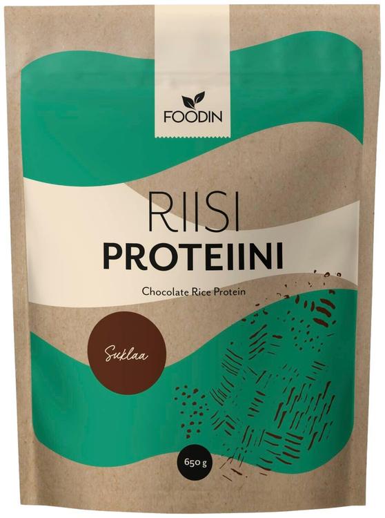 Foodin Riisiproteiini suklaa 650g