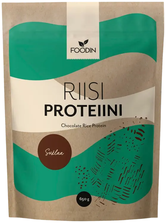 Foodin Riisiproteiini suklaa 650g
