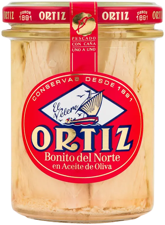 Ortiz valkotonnikala oliiviöljyssä 220g