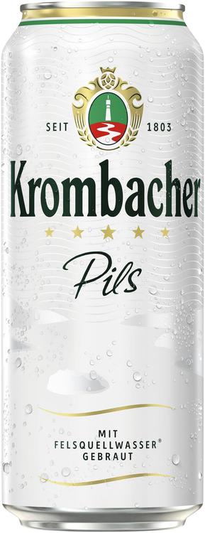 Krombacher Pils õlu 4,8%vol 500ml purk