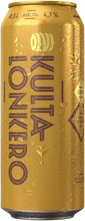 OLVI Kultalonkero 4,7 % 0,5 l tlk