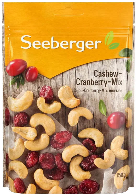 Seeberger Cashew & Karpalo mix 150g