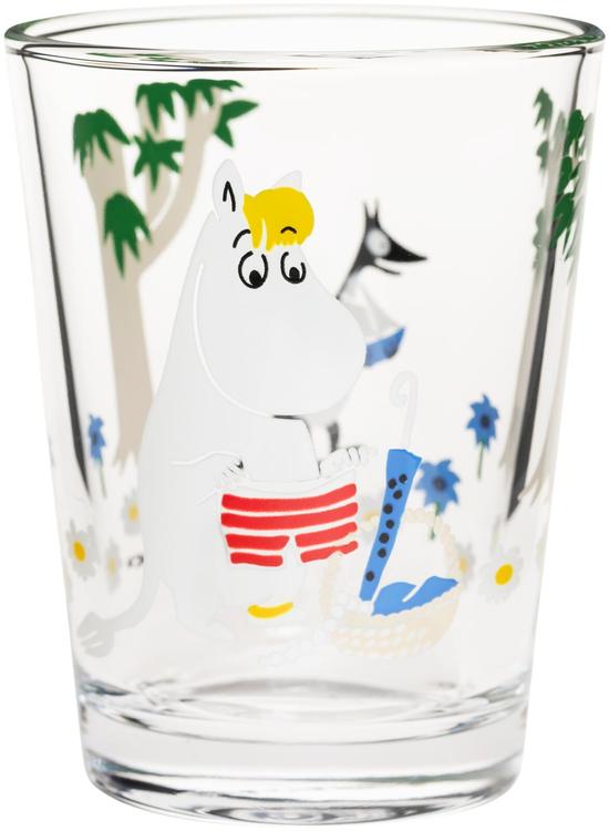 Moomin Arabia Finland Muumi juomalasi 22cl Lähdetään lomalle