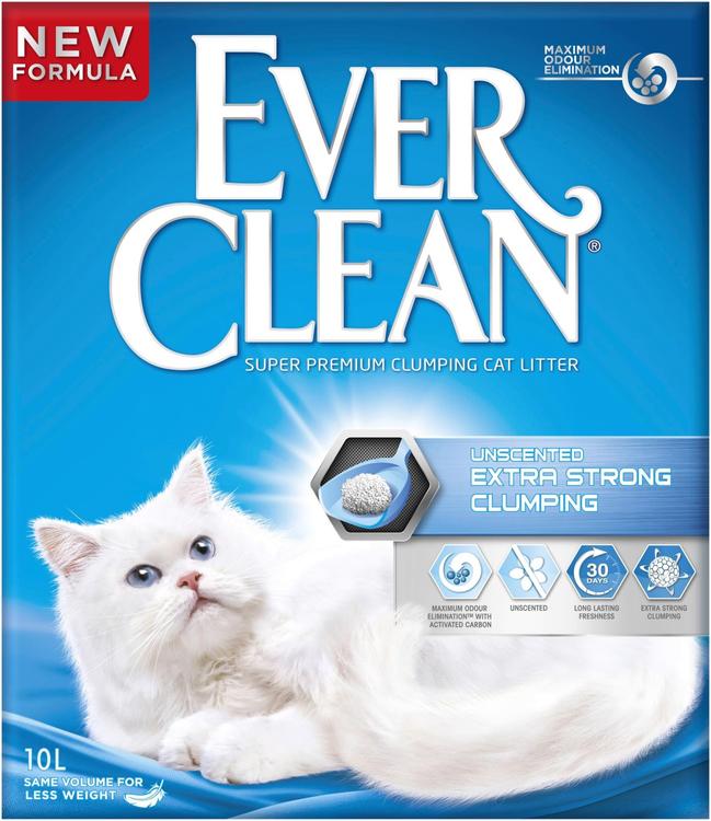Ever Clean Extra Strong Clumping Unscented 10l