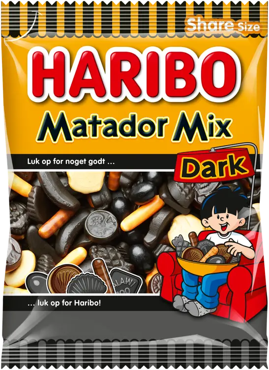 HARIBO Matador Mix Dark 270g Karkkipussi