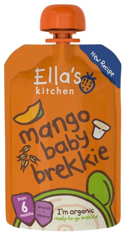 Ella´s Kitchen mango-jogurti-riisipüree 100 g, öko, alates 6-elukuust