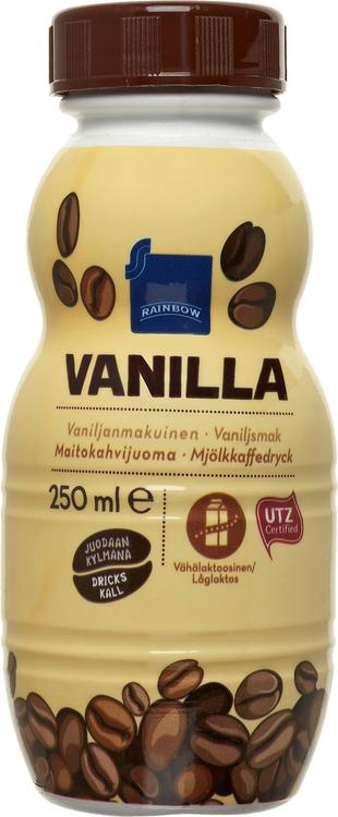 Rainbow Vanilla maitokahvijuoma 250ml