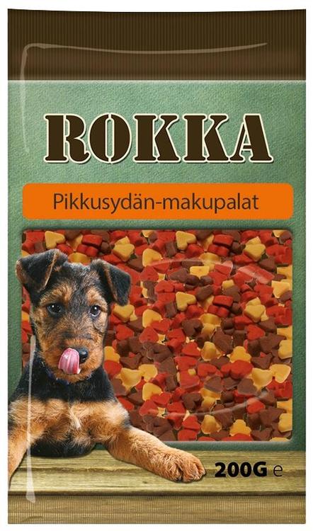 Rokka Pikkusydän-makupalat, 200 g