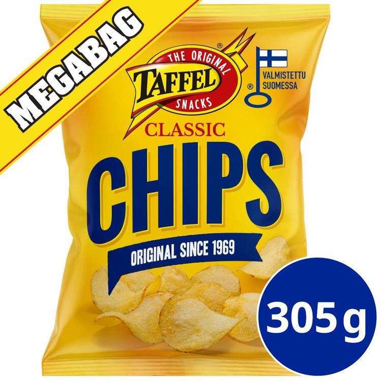Taffel Chips classic suolattu sipsi 305g