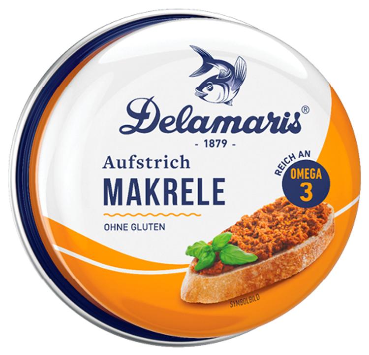 Delamaris makrellipasteet 95g