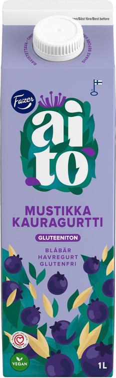 Fazer Aito Kauragurtti Mustikka gluteeniton  1L