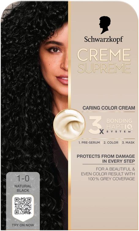 Creme Supreme 1-0 Luonnollinen Musta