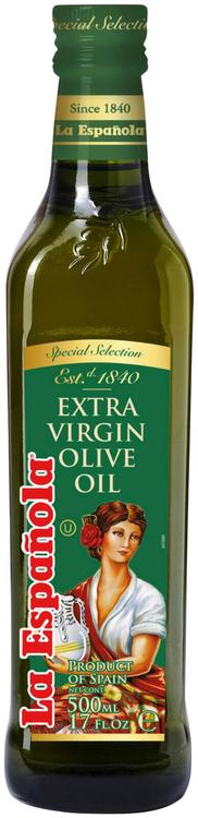 La Española EVOO 500 ml kylmäpuristettu ekstra-neitsytoliiviöljy