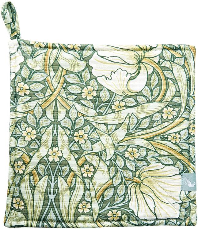 William Morris Pannulappu Pimpernel vihreä 22cm