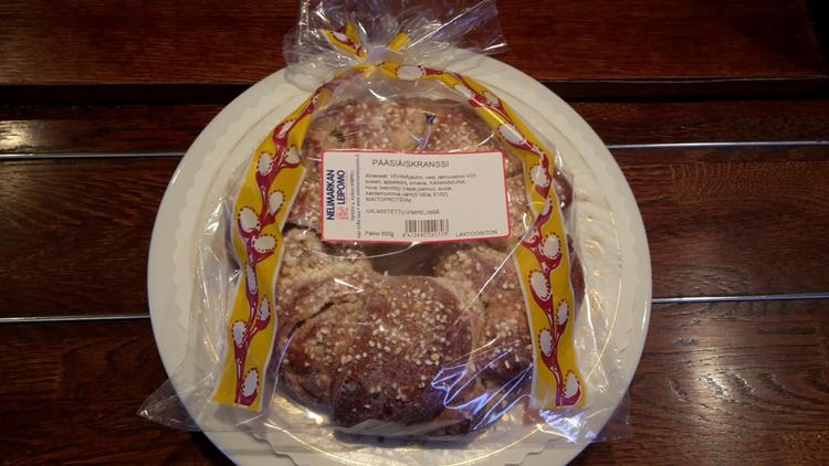 Pääsiäiskranssi 500g Nelimarkan Leipomo