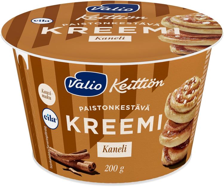 Valio Keittiön kanelikreemi 200 g laktoositon