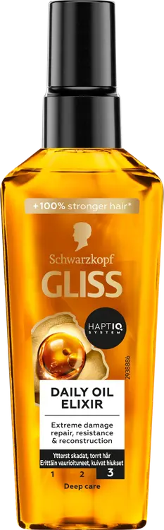 Schwarzkopf Gliss Daily Oil Elixir hoitoöljy 75 ml