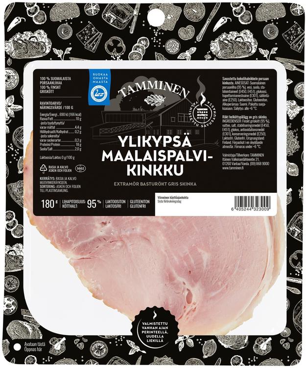 Tamminen ylikypsä maalaispalvikinkku 180g