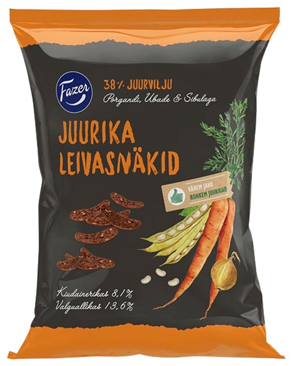 Juurika leivasnäkid porgandi ja sibulaga 300 g