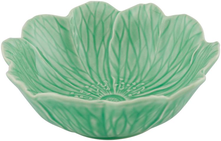 Bordallo Pinheiro kulho Flora 17 cm vihreä