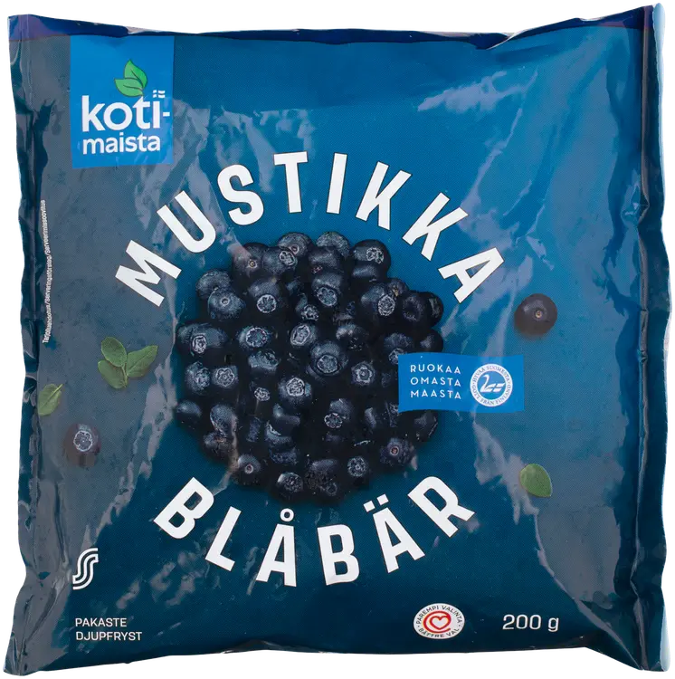 Kotimaista 200g mustikka pakaste