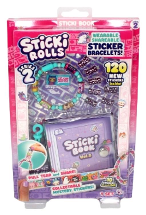 Sticki Rolls rannekoru tarroilla ja tarrakirjalla