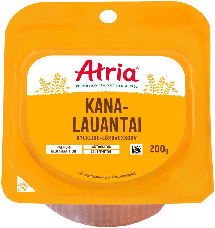 Atria Kana-Lauantaimakkara 200g