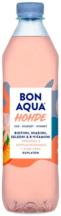 Bonaqua Hohde Persikka-Appelsiininkukka Hiilihapoton kivennäisvesi muovipullo 0,5 L
